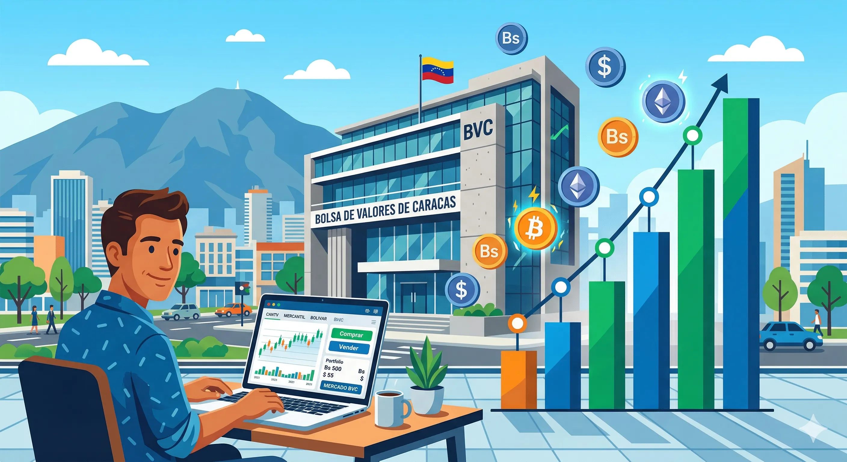 Cómo invertir en la Bolsa de Valores de Caracas y proteger tus ahorros